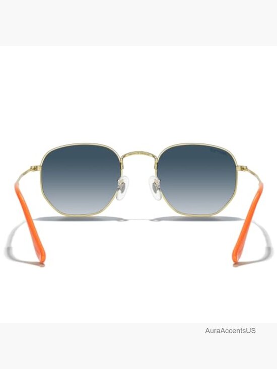 Classic Polarized Vintage Polygon Square Sunglasses Metal Frame
